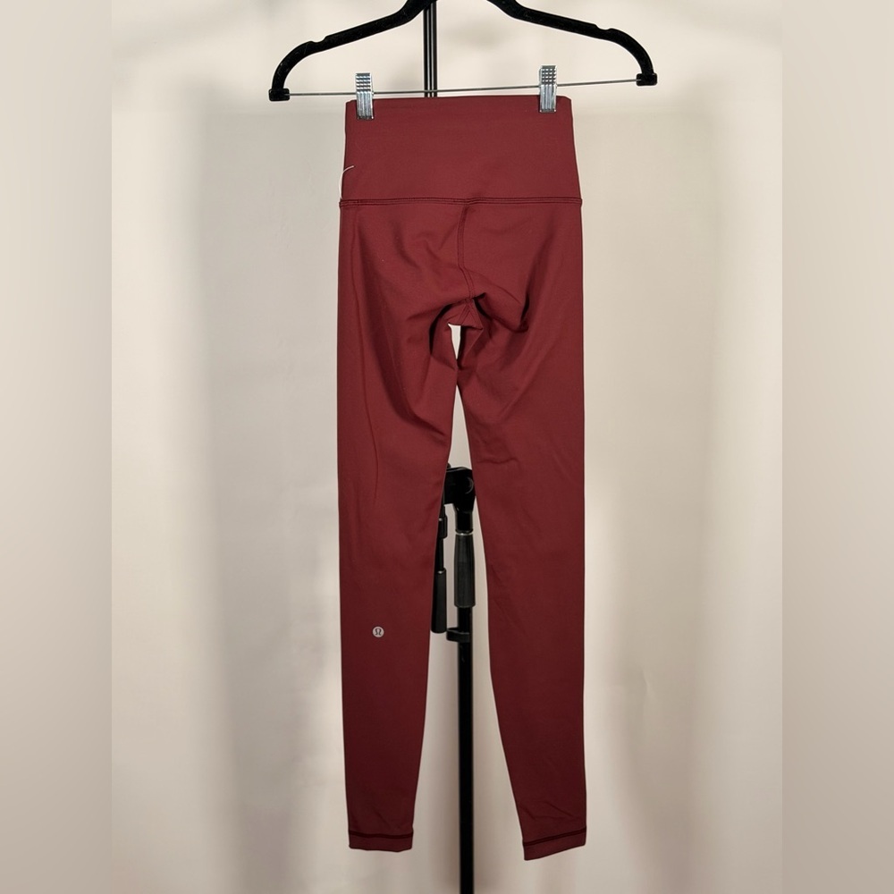 NWOT Lululemon Wunder Train High-Rise Tight 28" Date Brown - Picture 4 of 5